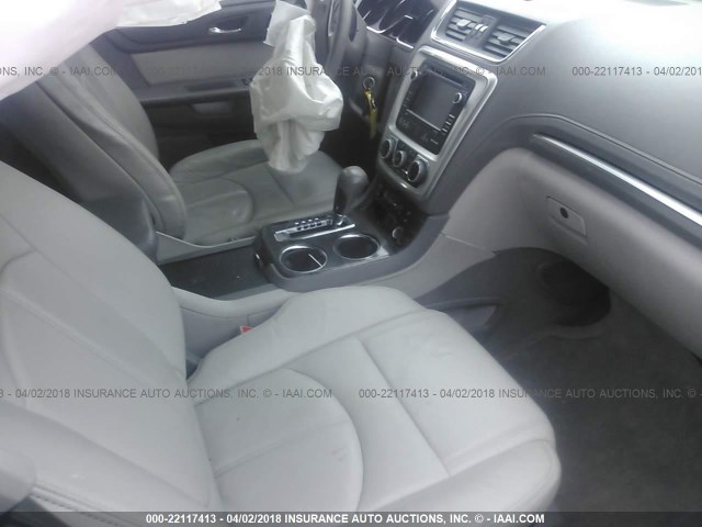 1GKKVRKD0FJ127112 - 2015 GMC ACADIA SLT-1 Biały zdjęcie 5