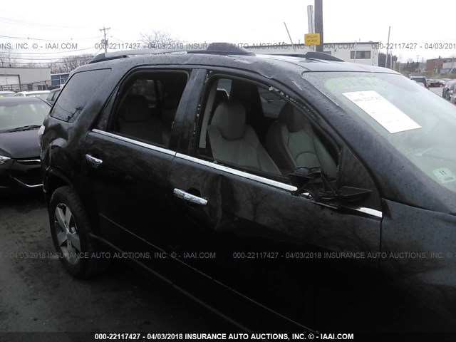 1GKKRRED9CJ346968 - 2012 GMC ACADIA SLT-1 Czarny zdjęcie 6