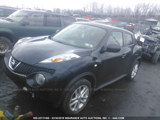 JN8AF5MV9CT113264 - 2012 NISSAN JUKE S/SV/SL BLACK photo 2