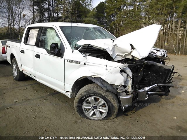 1FTEW1EF1FFB34609 - 2015 FORD F150 SUPERCREW WHITE photo 6