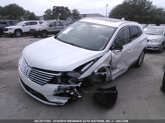 5LMCJ3C97HUL32715 - 2017 LINCOLN MKC RESERVE Ağ foto 2
