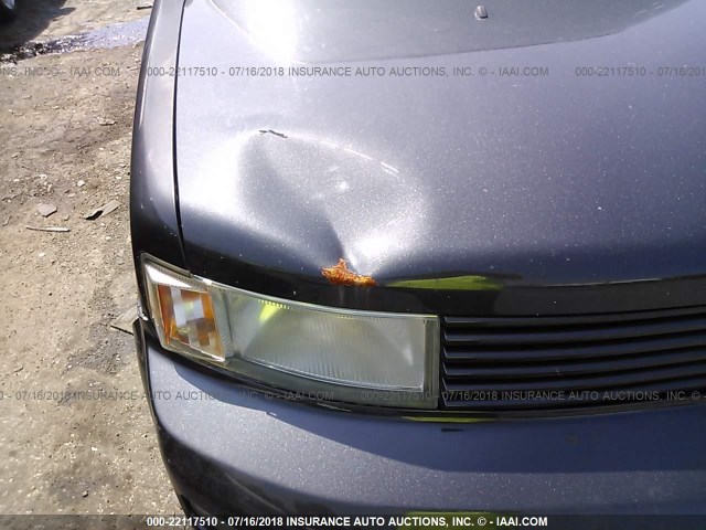 JTLKT324464062606 - 2006 TOYOTA SCION XB Qara foto 6