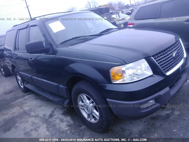 1FMPU16L74LA37847 - 2004 FORD EXPEDITION XLT 绿色 照片 1