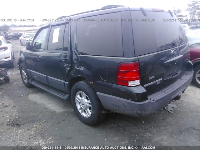 1FMPU16L74LA37847 - 2004 FORD EXPEDITION XLT 绿色 照片 3