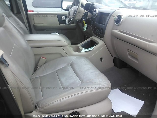 1FMPU16L74LA37847 - 2004 FORD EXPEDITION XLT 绿色 照片 5