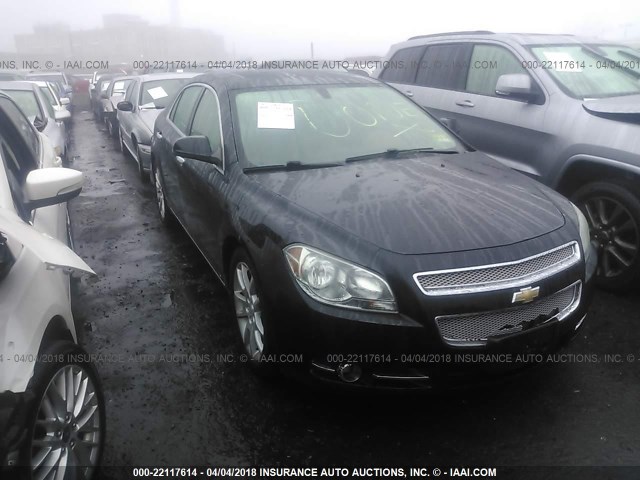 1G1ZK57B394196665 - 2009 CHEVROLET MALIBU LTZ BLACK photo 1