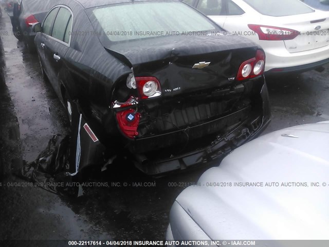 1G1ZK57B394196665 - 2009 CHEVROLET MALIBU LTZ BLACK photo 6
