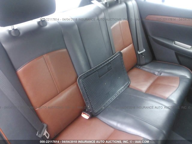 1G1ZK57B394196665 - 2009 CHEVROLET MALIBU LTZ BLACK photo 8