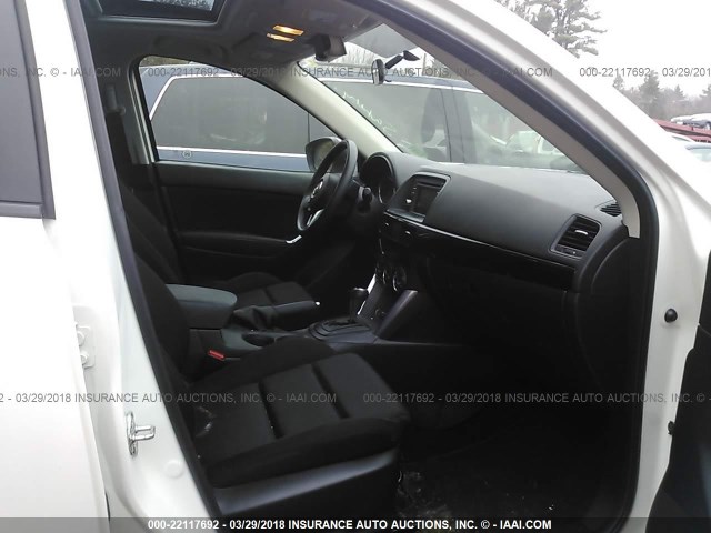 JM3KE2CY0E0369141 - 2014 MAZDA CX-5 TOURING WHITE photo 5