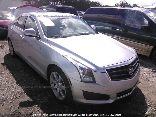 1G6AA5RA0D0139290 - 2013 CADILLAC ATS SILVER photo 1