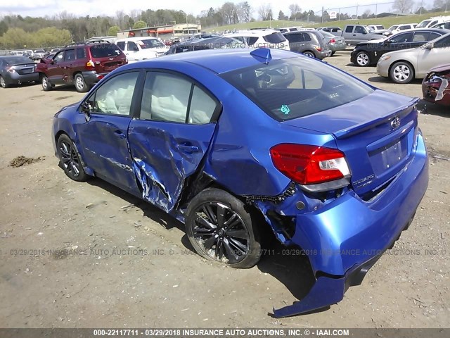 JF1VA1B65G9805997 - 2016 SUBARU WRX BLUE photo 3