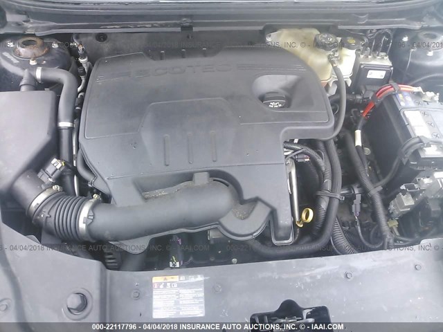 1G1ZB5E05CF189990 - 2012 CHEVROLET MALIBU LS 黑色 照片 10