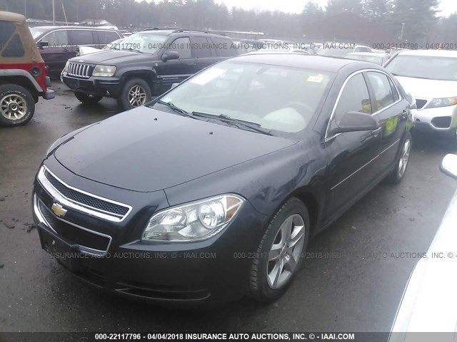 1G1ZB5E05CF189990 - 2012 CHEVROLET MALIBU LS 黑色 照片 2