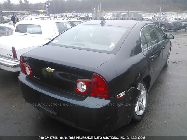 1G1ZB5E05CF189990 - 2012 CHEVROLET MALIBU LS 黑色 照片 4