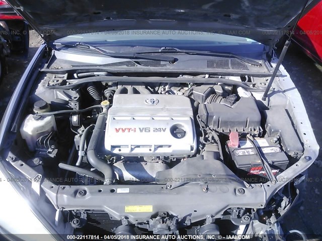 4T1BF32K25U619718 - 2005 TOYOTA CAMRY LE/XLE/SE GRAY photo 10