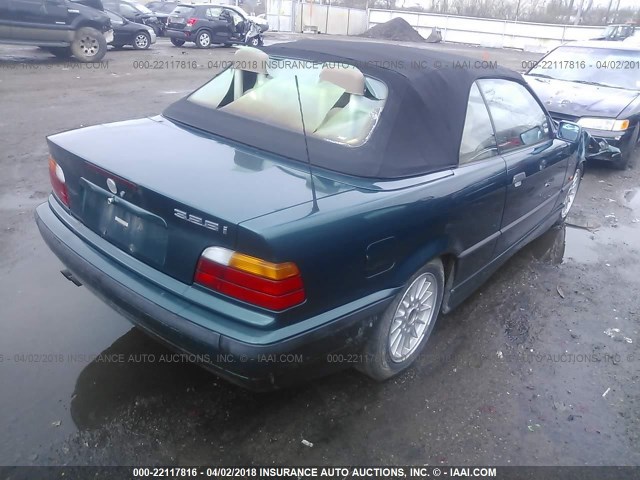 WBABK8321WEY88068 - 1998 BMW 328 IC AUTOMATIC GREEN photo 4