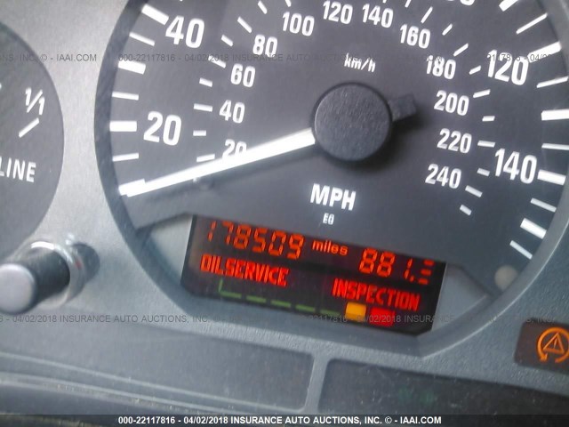 WBABK8321WEY88068 - 1998 BMW 328 IC AUTOMATIC GREEN photo 7