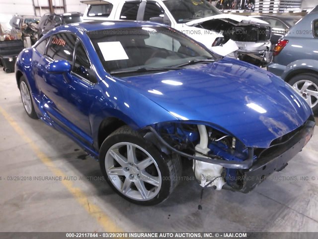 4A3AK34T16E021422 - 2006 MITSUBISHI ECLIPSE GT BLUE photo 1