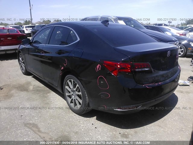 19UUB2F57FA005730 - 2015 ACURA TLX TECH BLACK photo 3