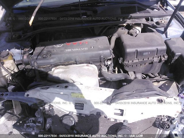 4T1CE38P06U691612 - 2006 TOYOTA CAMRY SOLARA SE/SLE 浅蓝色 照片 10