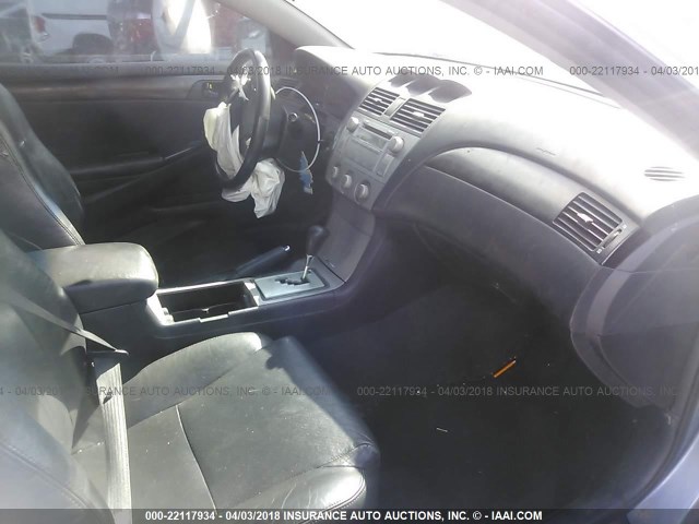 4T1CE38P06U691612 - 2006 TOYOTA CAMRY SOLARA SE/SLE 浅蓝色 照片 5