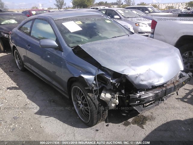 4T1CE38P06U691612 - 2006 TOYOTA CAMRY SOLARA SE/SLE 浅蓝色 照片 6