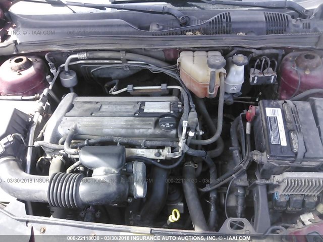 1G1ZS51F56F161363 - 2006 CHEVROLET MALIBU LS 栗色 照片 10