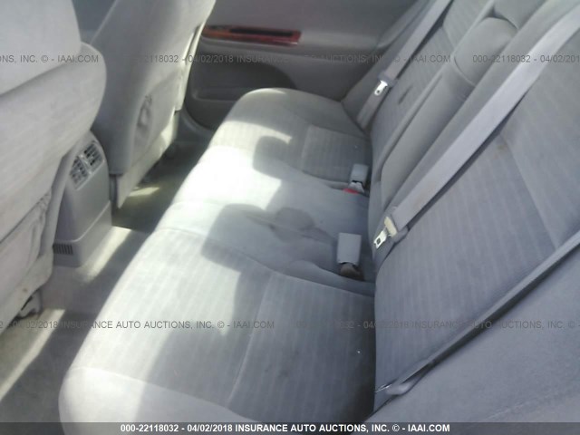 4T1BE30K35U026990 - 2005 TOYOTA CAMRY LE/XLE/SE 银色 照片 8