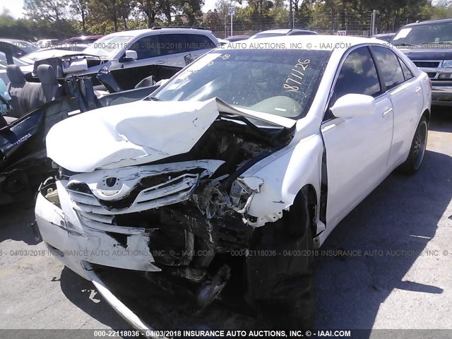 4T1BE46K89U871126 - 2009 TOYOTA CAMRY SE/LE/XLE WHITE photo 2