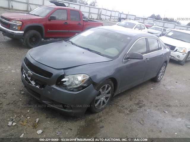 1G1ZG57N794113041 - 2009 CHEVROLET MALIBU LS 灰色 照片 2
