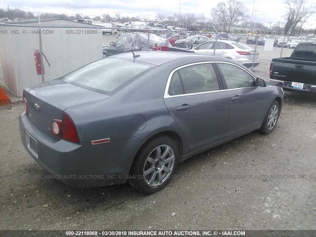 1G1ZG57N794113041 - 2009 CHEVROLET MALIBU LS 灰色 照片 4