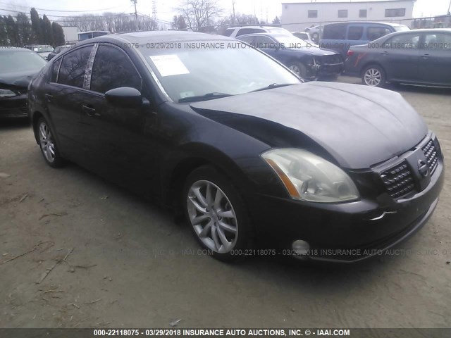 1N4BA41E04C924262 - 2004 NISSAN MAXIMA SE/SL BLACK photo 1