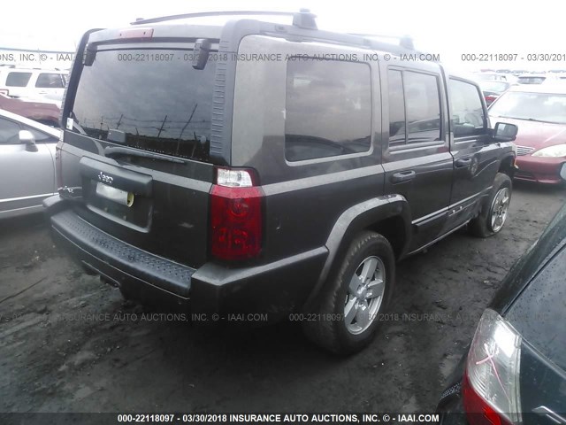 1J8HG48K56C363048 - 2006 JEEP COMMANDER Qəhvəyi foto 4
