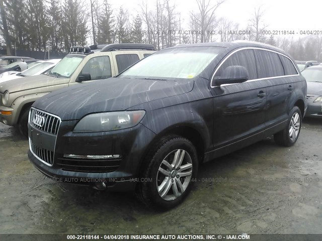 WA1AY74L99D011430 - 2009 AUDI Q7 3.6 QUATTRO BLUE photo 2