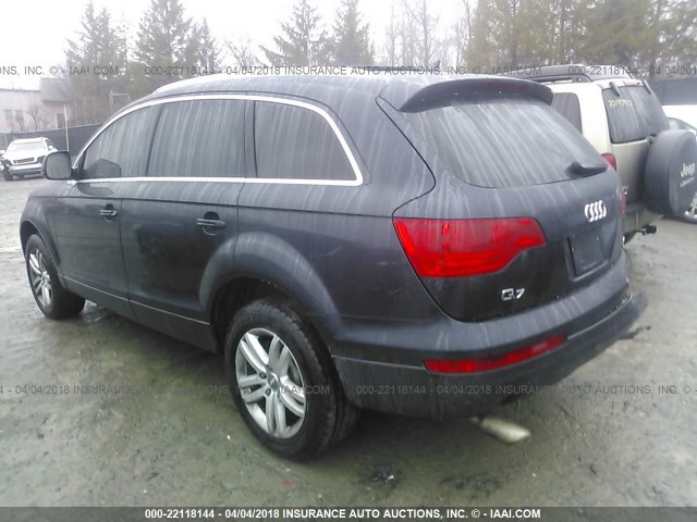 WA1AY74L99D011430 - 2009 AUDI Q7 3.6 QUATTRO BLUE photo 3