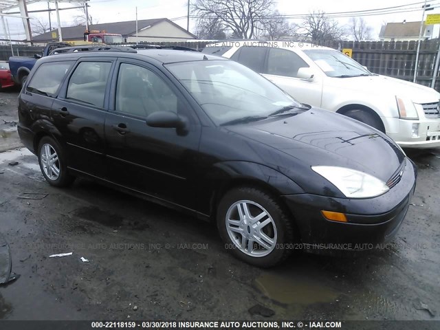 1FAFP36381W301614 - 2001 FORD FOCUS SE/SE COMFORT BLACK photo 1