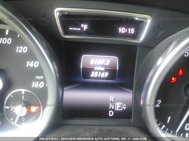 4JGDA5HBXFA525874 - 2015 MERCEDES-BENZ ML 350 4MATIC Light Blue photo 7