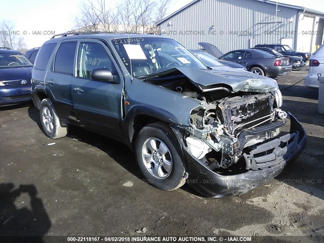 4F2CZ961X3KM25774 - 2003 MAZDA TRIBUTE ES GREEN photo 1