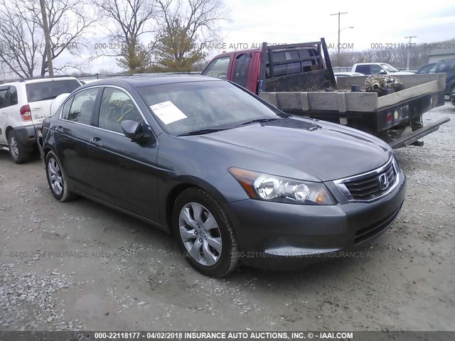 1HGCP2F87AA046858 - 2010 HONDA ACCORD EXL GRAY photo 1