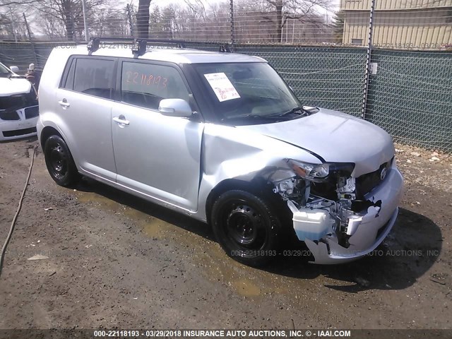 JTLKE50EX81000990 - 2008 TOYOTA SCION XB 银色 照片 1