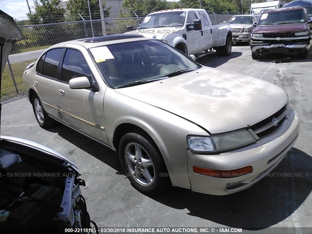 JN1CA21D5VT862937 - 1997 NISSAN MAXIMA GLE/GXE/SE GOLD photo 1