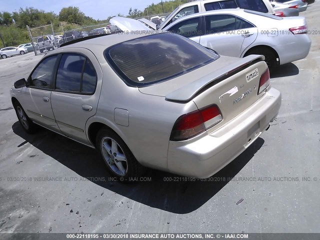 JN1CA21D5VT862937 - 1997 NISSAN MAXIMA GLE/GXE/SE GOLD photo 3