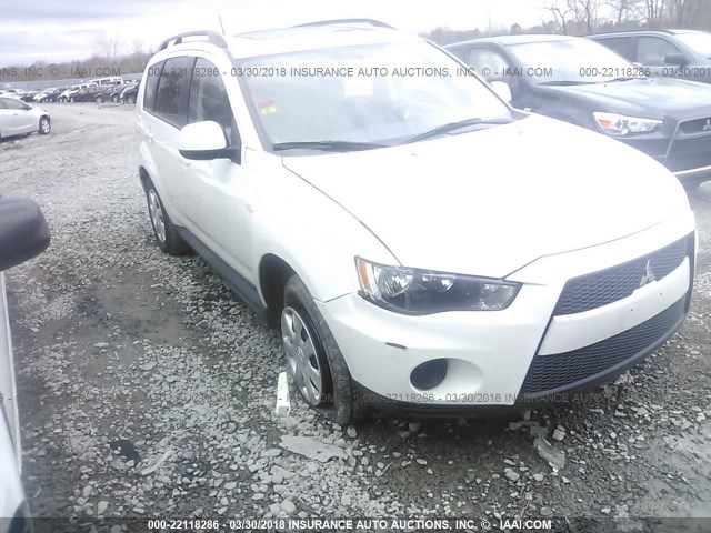 JA4AS2AW4DU000962 - 2013 MITSUBISHI OUTLANDER ES Ağ foto 1