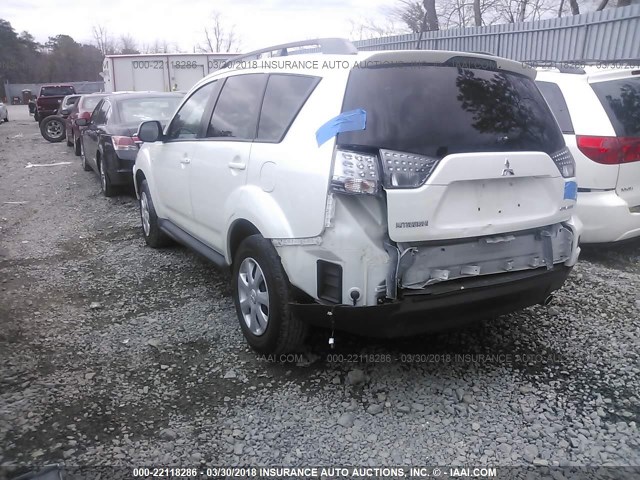 JA4AS2AW4DU000962 - 2013 MITSUBISHI OUTLANDER ES Ağ foto 3