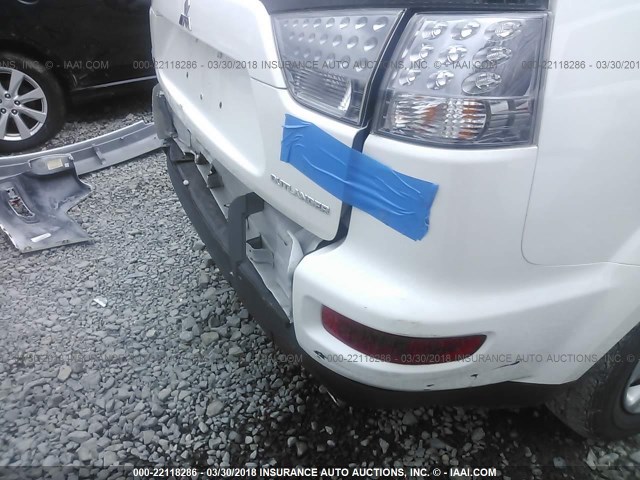 JA4AS2AW4DU000962 - 2013 MITSUBISHI OUTLANDER ES Ağ foto 6