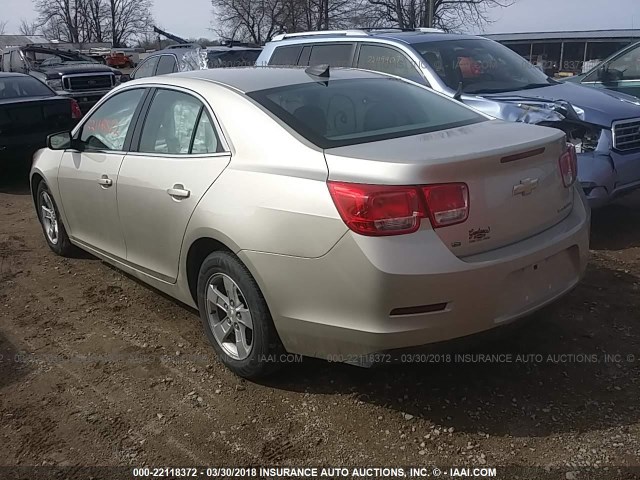 1G11A5SLXFF115659 - 2015 CHEVROLET MALIBU LS GOLD photo 3