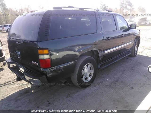 3GKEC16ZX4G122654 - 2004 GMC YUKON XL C1500 GRAY photo 4