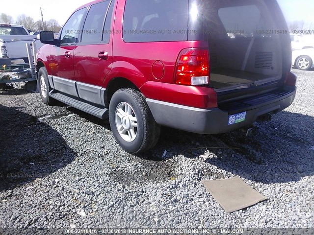 1FMRU15W64LB66389 - 2004 FORD EXPEDITION XLT 栗色 照片 3