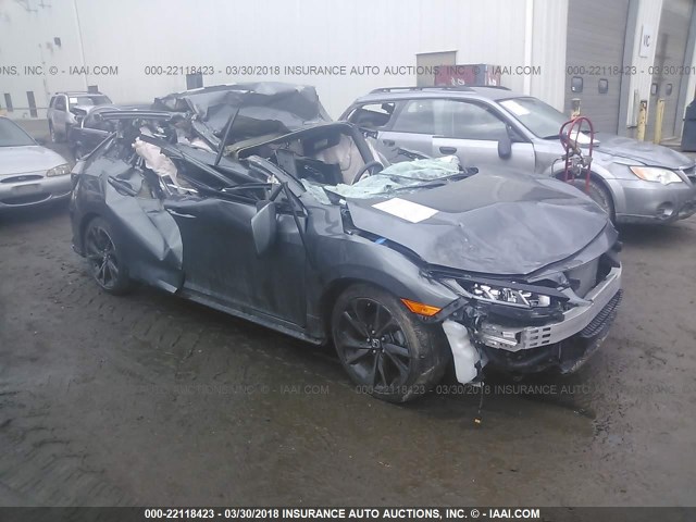 SHHFK7H48HU427412 - 2017 HONDA CIVIC SPORT Grau Foto 1