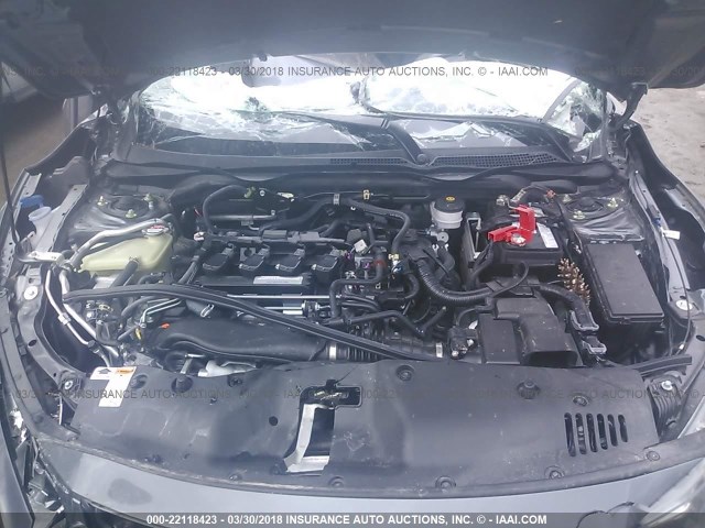 SHHFK7H48HU427412 - 2017 HONDA CIVIC SPORT Grau Foto 10